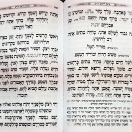סידור המפורש כוונת הלב 2 כרכים לחול ושבת נוסח ספרדי עדות המזרח