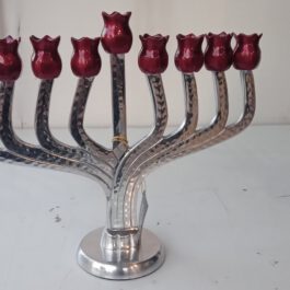 חנוכיה מוכסף