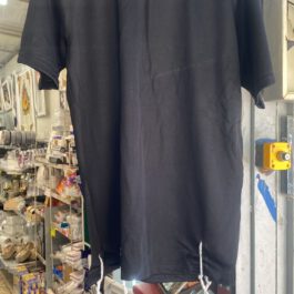 גופיה (חולצה חצי שרוול) ציצית דרייפיט שחור מידה לארג'